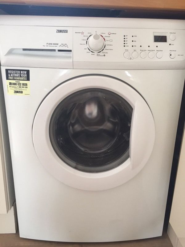 Zanussi ZWG7160P 6kg 1600 Spin White LCD Washing Machine 1 YEAR GUARANTEE FREE FITTING in