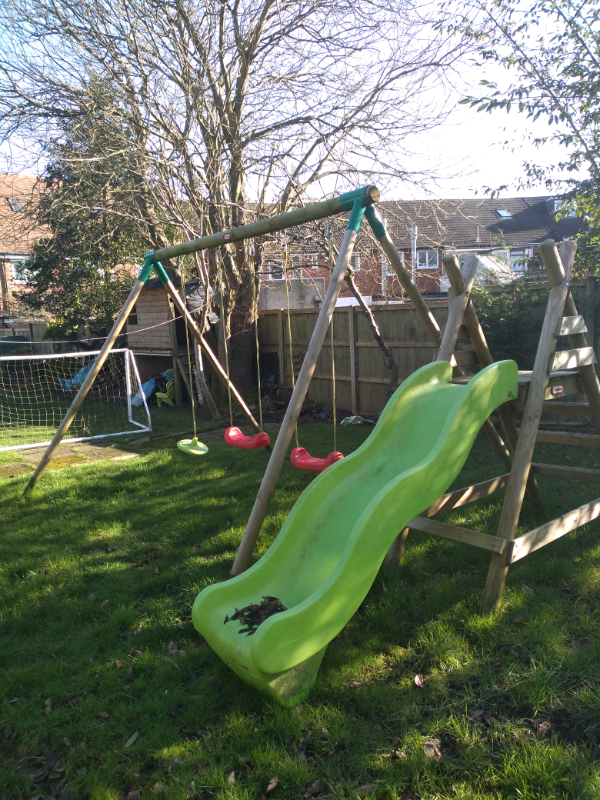 Little tikes wooden swing and slide set. Good condition. in Quinton, West Midlands Gumtree