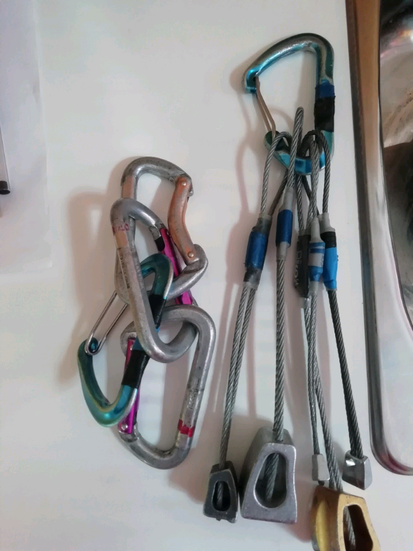 Climbing gear trad sport indoors outdoors rock in Southside, Glasgow