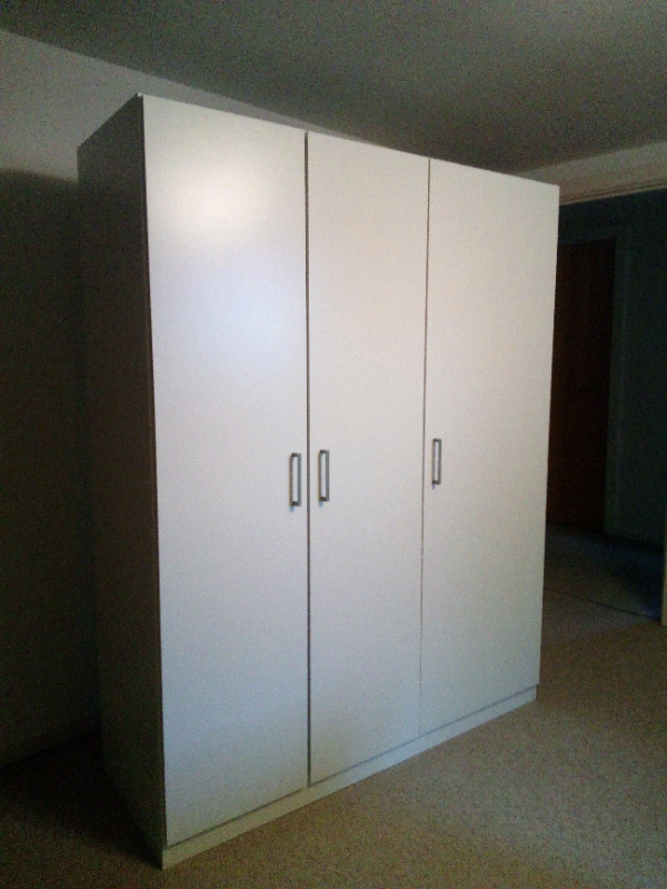 Ikea Dombas 3 Door Wardrobe With 3 Shelves In Salford