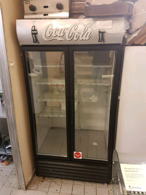 Double door glass fridges CocaCola commercial in Dundee Gumtree