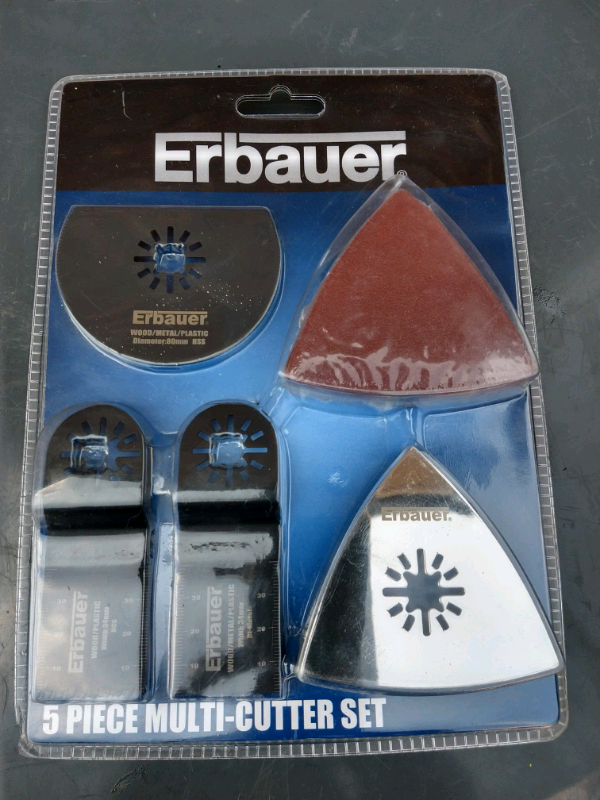 Erbauer 5 piece multi cutter set in Leyland, Lancashire Gumtree