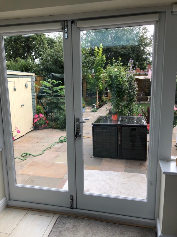Wooden Double Glazed Patio Doors In Grimsby Lincolnshire