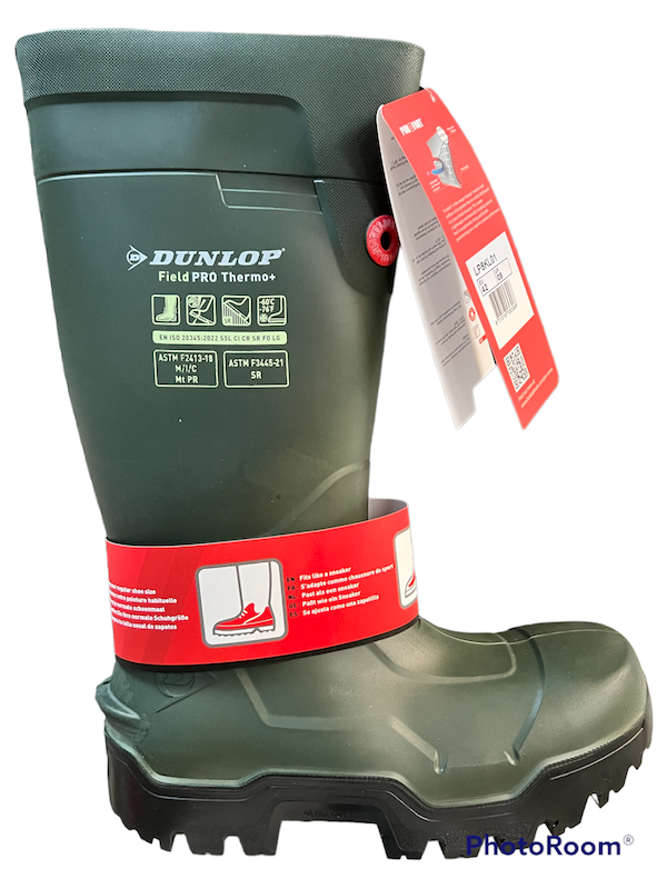 Dunlop thermal safety best sale wellies