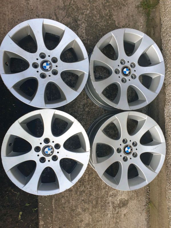 18 inch 5x120 genuine staggered BMW 3 series e90 alloy wheels | in ...