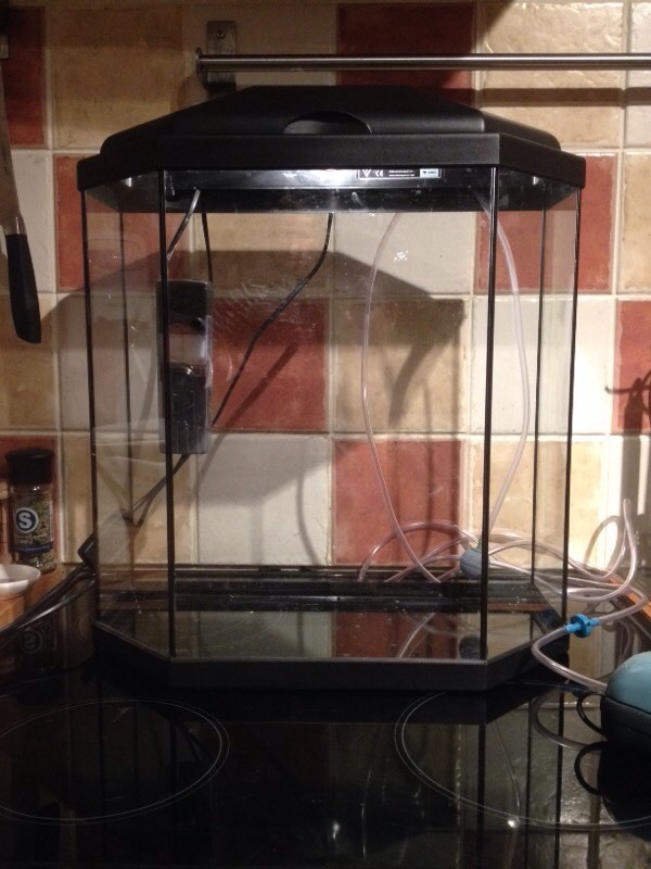 Ciano Aqua light 30 Fish tank with light filter and air pump and food