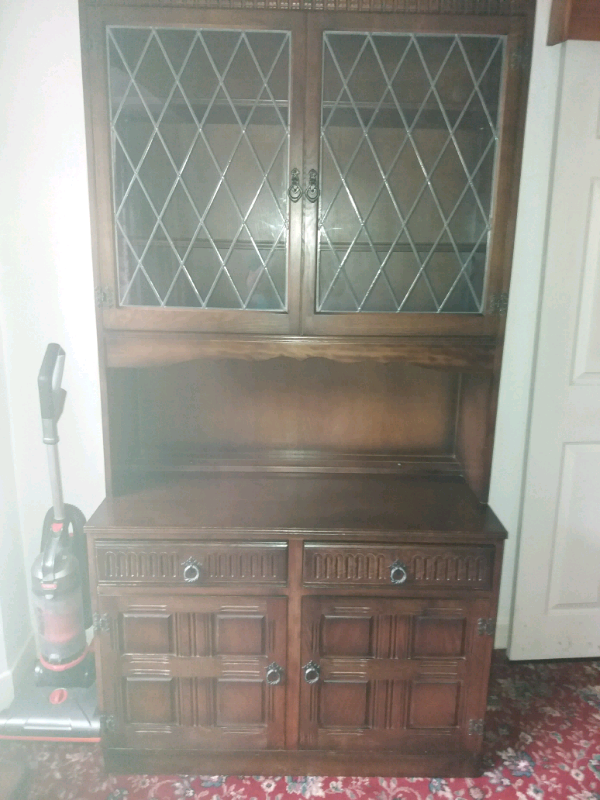 Antique priory dark wood dresser in Barnsley, South Yorkshire Gumtree