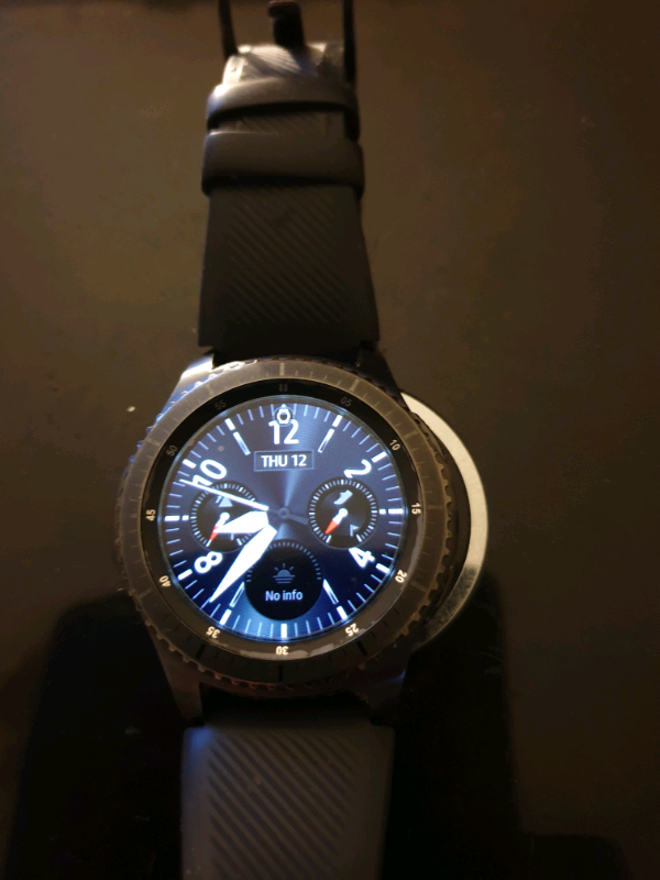 Samsung Galaxy Gear S3 Frontier SM - R760 46mm Smart Watch | in Clydebank, West Dunbartonshire