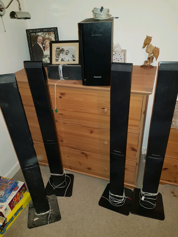 Panasonic surround sound speakers | in Bridgwater, Somerset | Gumtree