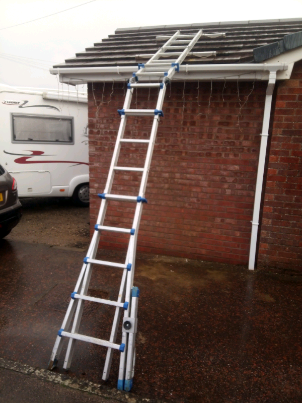 Adjustable Heavy duty Alli conservatory roof ladder in Harleston