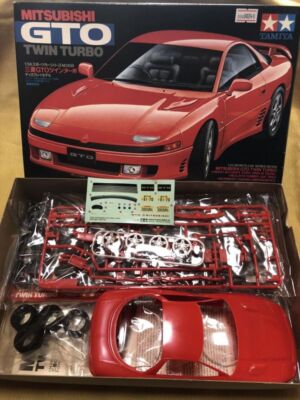 TAMIYA MITSUBISHI GTO TWIN TURBO plastic model out of print