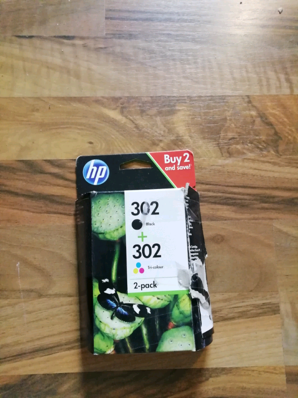 HP 302 printer inks black and colour. in Glasgow Gumtree