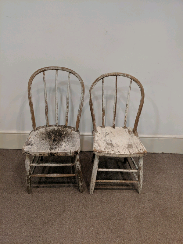 Set Of 2 Wooden Chairs Rachel Ashwell Shabby Chic Couture In