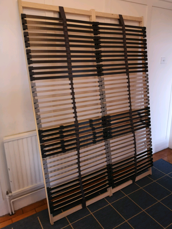 IKEA LEIRSUND Slatted bed base standard double size. in Headingley