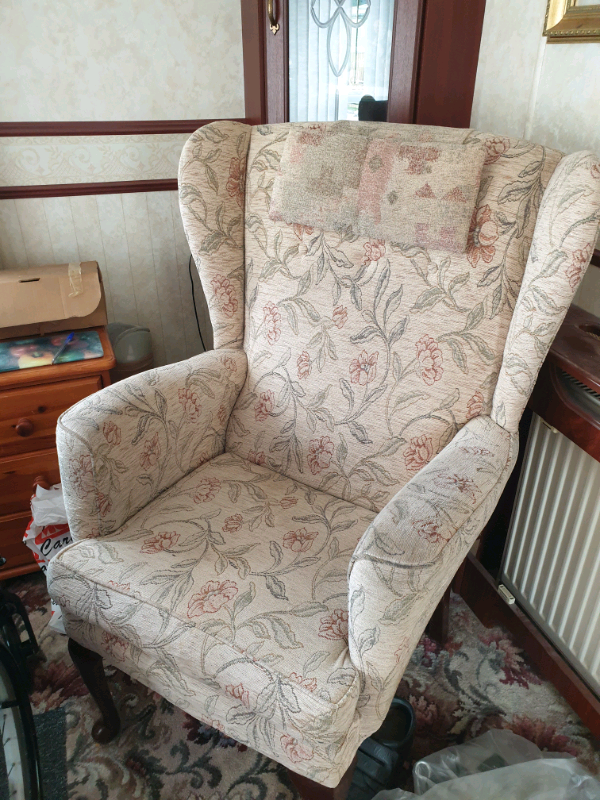 Parker Knoll Style Upright Wingback Chair Gumtree