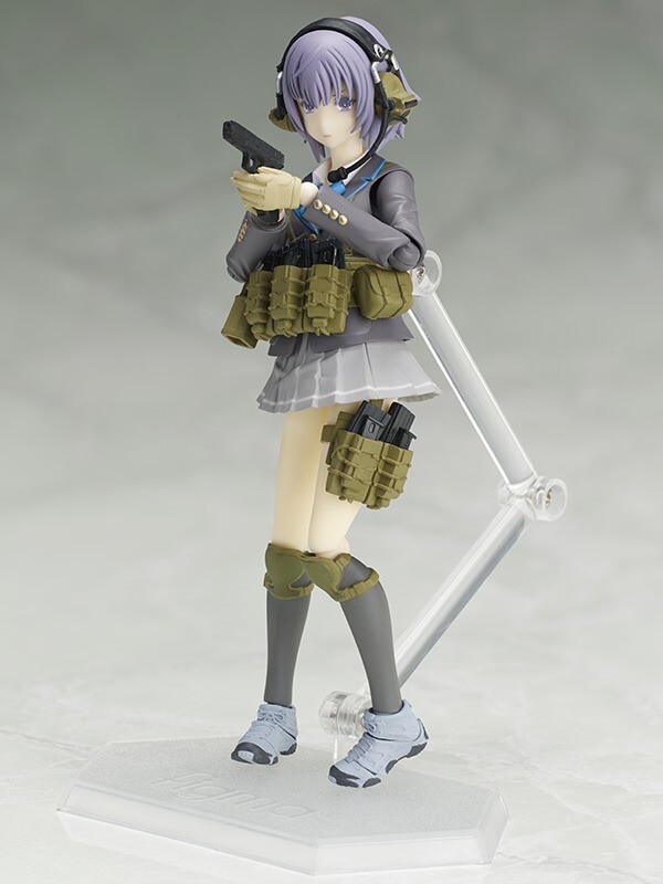 Figma TOMYTEC Little Armory Miyo Asato Action Figure Height 5.1 inch