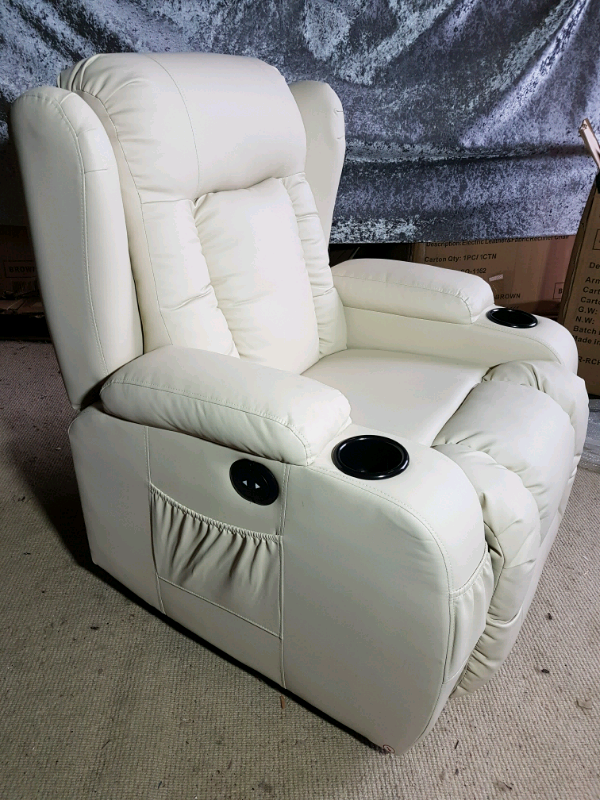 Cream electric recliner sofa chair free local delivery in Atherton, Manchester Gumtree
