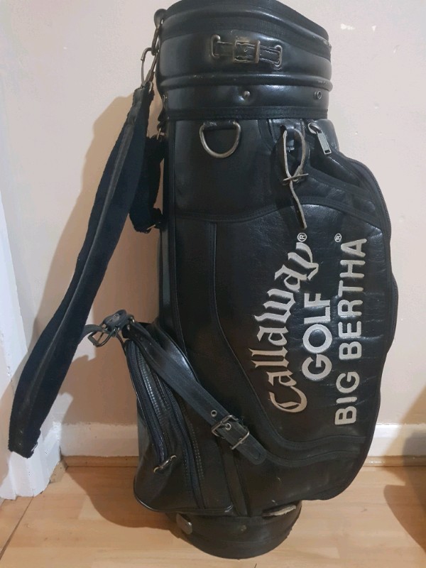 Callaway Big Bertha Vintage Golf Bag Rare Faux Leather S2H2 in Leicester, Leicestershire Gumtree