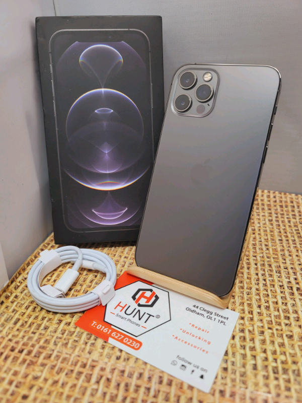 iPhone 12 Pro Graphite 128gb Unlocked in Mint Condition in Oldham