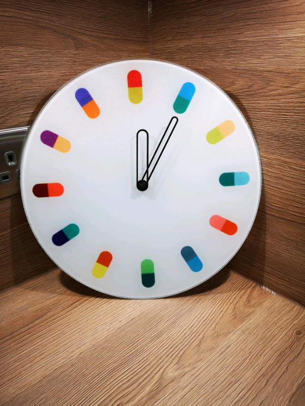 Joseph Joseph Glass Wall Clock in Dundee Gumtree