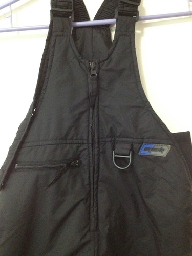 SKI GEAR Youth Black Lined Ski Snowsuit Sz Small