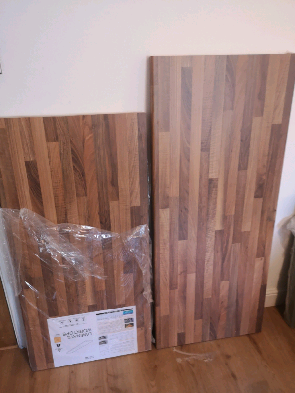 Offcuts of oak effect laminate worktops in Oswaldtwistle, Lancashire