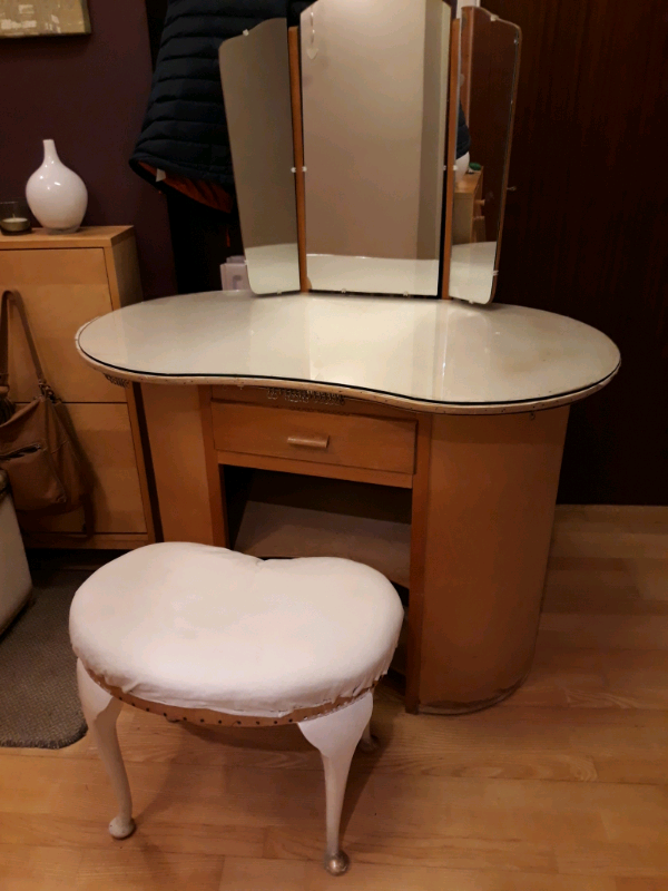 Kidney Shaped 1950's Dressing Table | in Witney ...