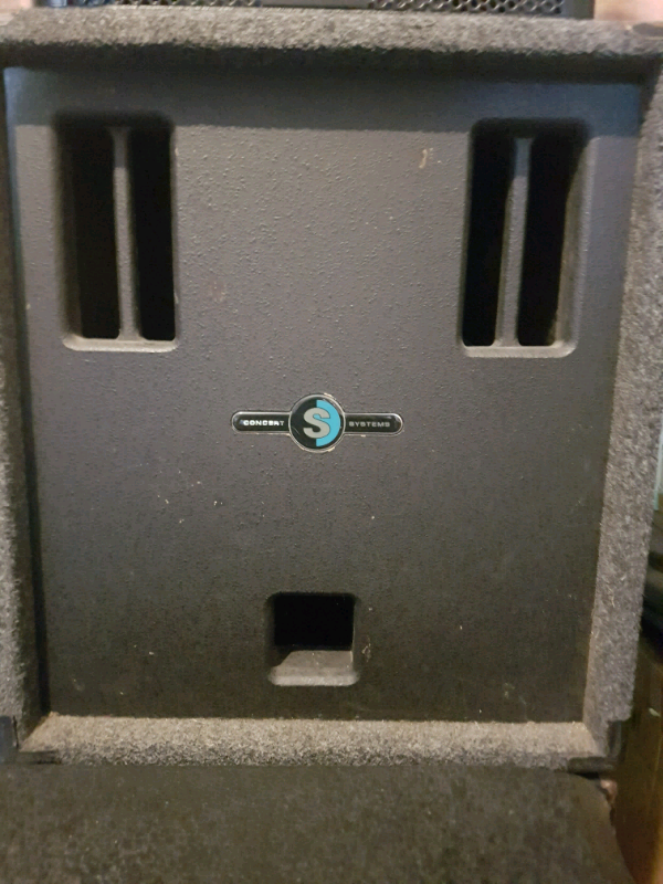JBL loaded bass bins/subs by Concert Systems. in Wirral, Merseyside