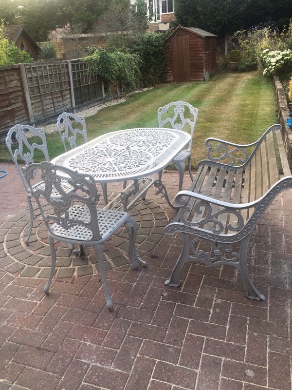 Cast iron garden furniture patio set in Brentwood, Essex Gumtree
