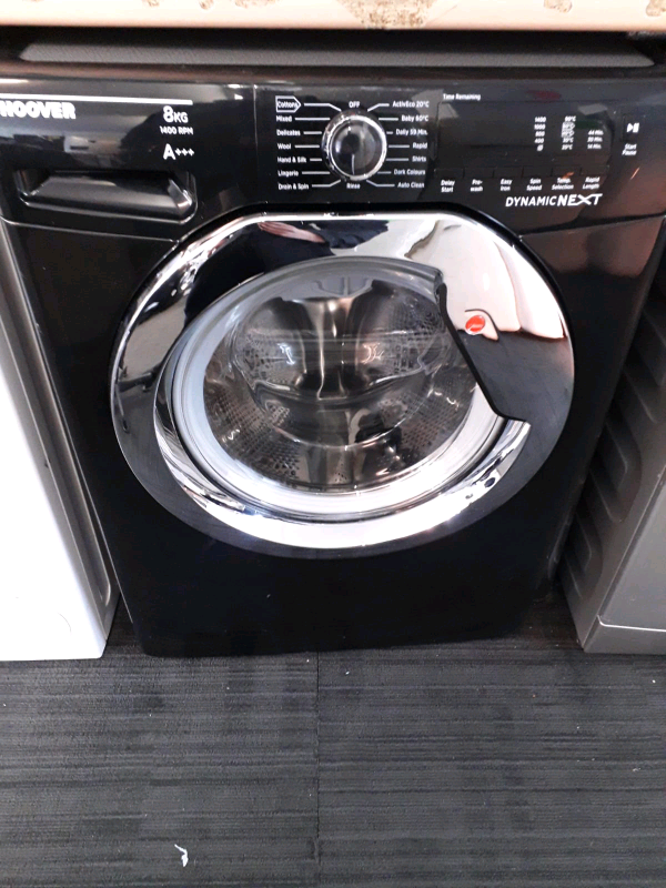 Black hoover 8kg load washing machine in Nottingham City Centre