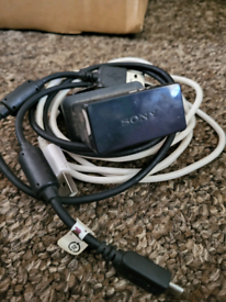 Sony Xperia & Samsung phone charger cables