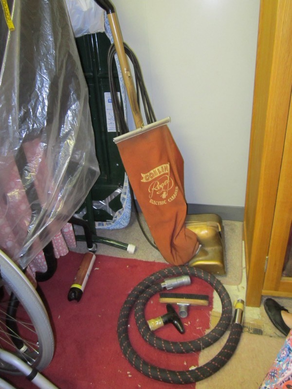 VINTAGE GOBLIN UPRIGHT HOOVER WITH TOOLS in Spilsby, Lincolnshire