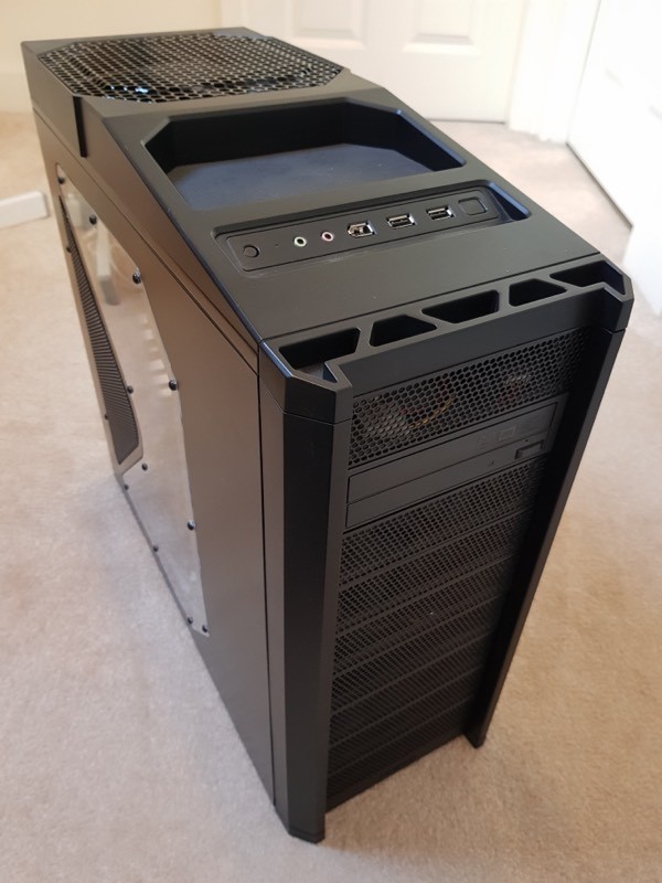Antec 900 PC case with PSU and DVD in Church Gresley, Derbyshire