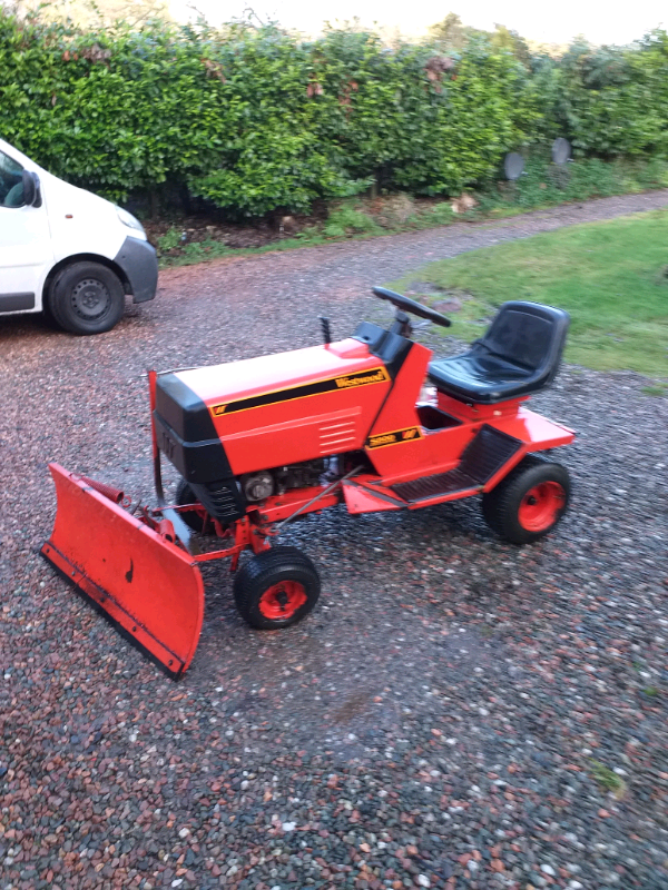 Ride on lawnmower with snow plough in Perth, Perth and Kinross Gumtree