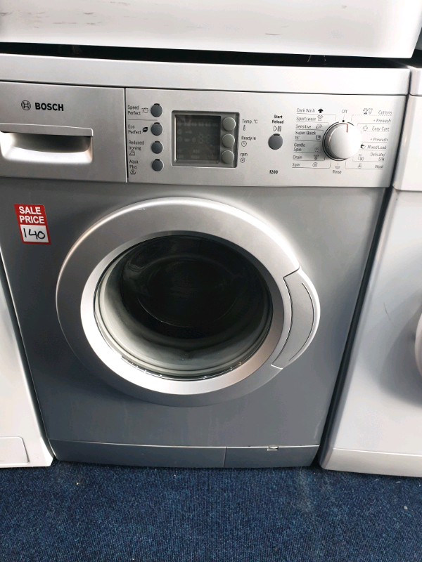 Bosch washing machine refurbished with warranty ready to go in