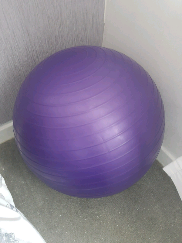 Exercise Ball with pump in Larkhall, South Lanarkshire Gumtree