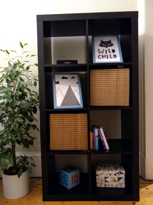 **SOLD** Black IKEA Kallax Storage / Bookcase / Shelving in Southside