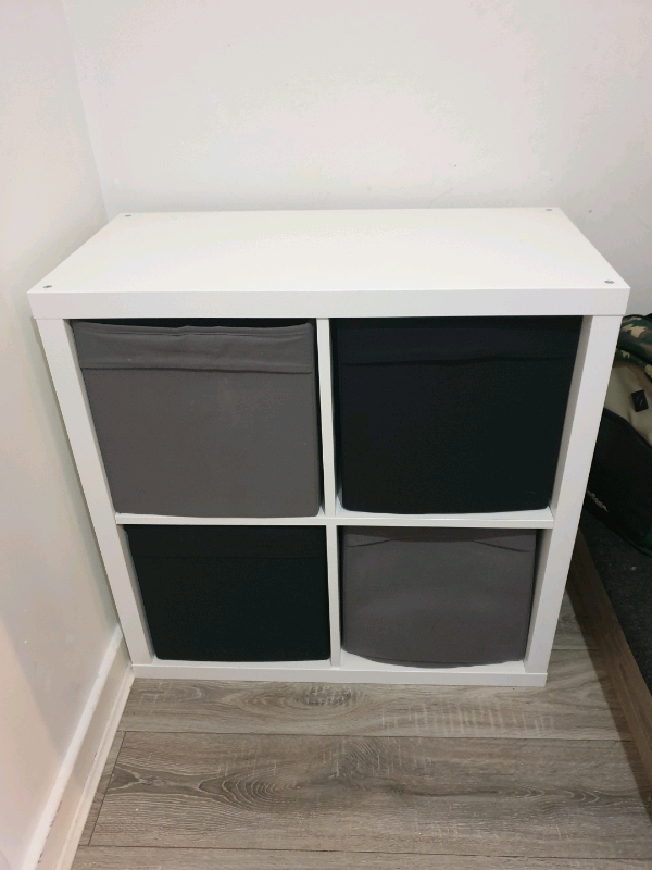 IKEA kallax and boxes in Crossgates, West Yorkshire Gumtree