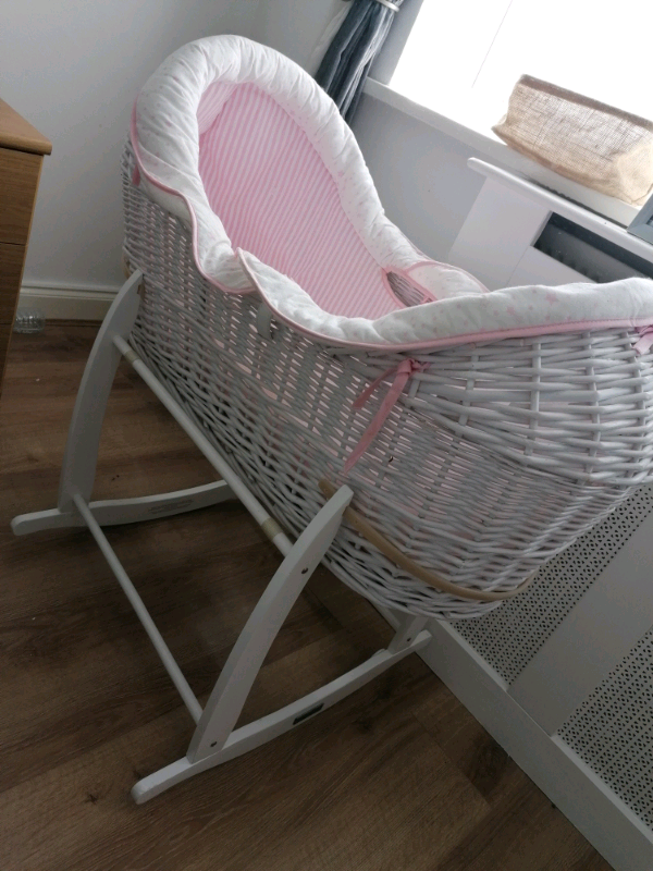 Baby girl moses basket in West Derby, Merseyside Gumtree