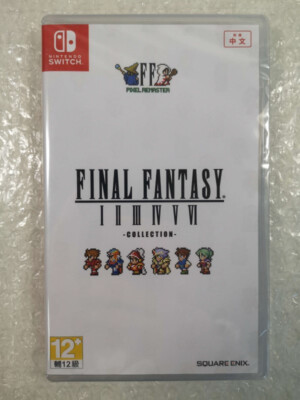 Nintendo Switch FINAL FANTASY I II III IV V VI COLLECTIO FINAL FANTASY I II III IV V VI REMASTERED COLLECTION PIXEL