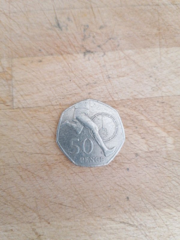 Rare 50p Coin Rodger Banister In Barry Vale Of Glamorgan Gumtree