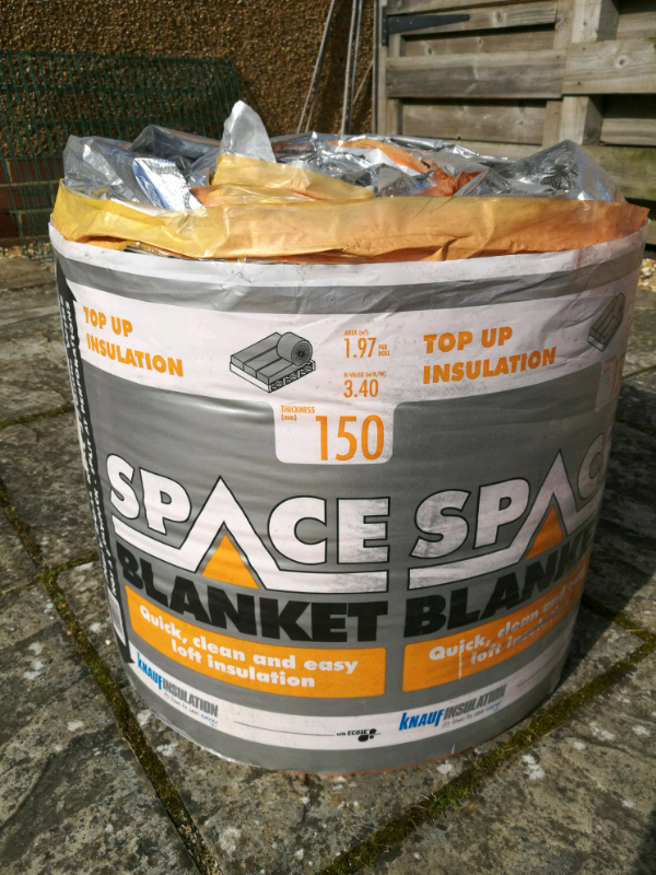 Knauf Space Blanket Loft Insulation 150mm 9 rolls in Forfar, Angus