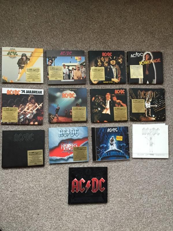 AC/DC AC DC CD collection highway to hell high voltage jailbreak let