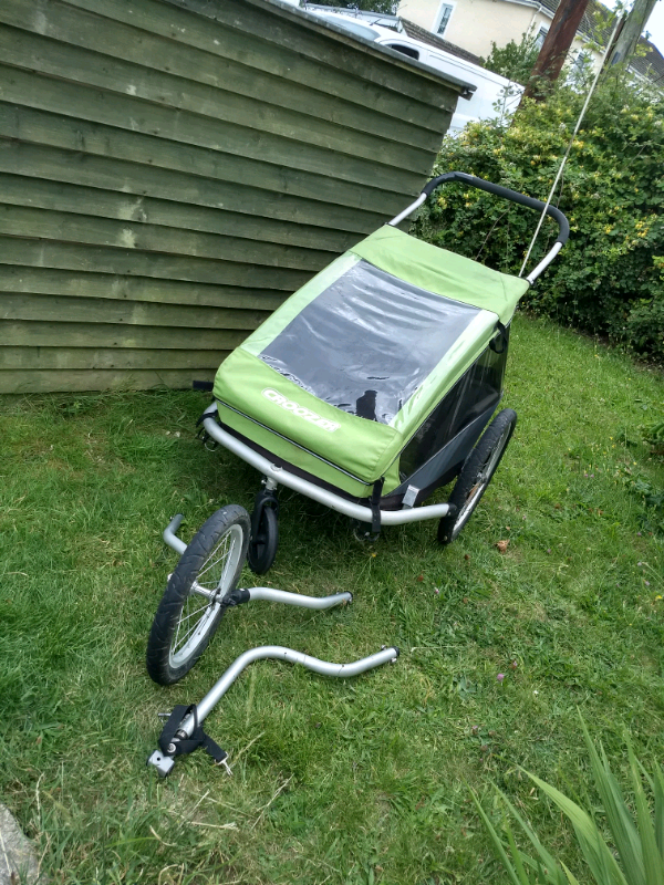 croozer bike trailer for 2