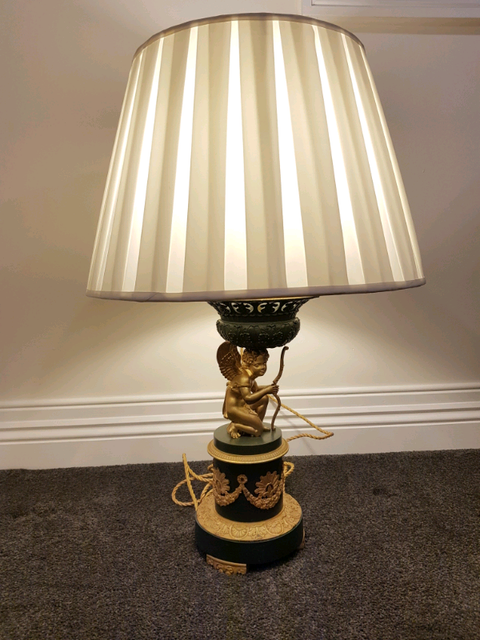 Gorgeous Antique gold desk lamp. | Table & Desk Lamps | Gumtree