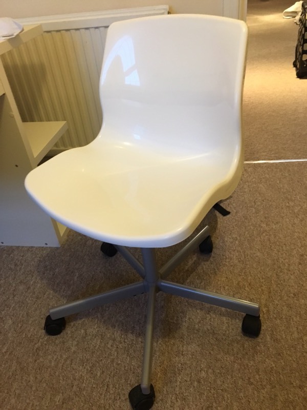 Ikea Snille White Office Swivel Chair | in Bath, Somerset ...