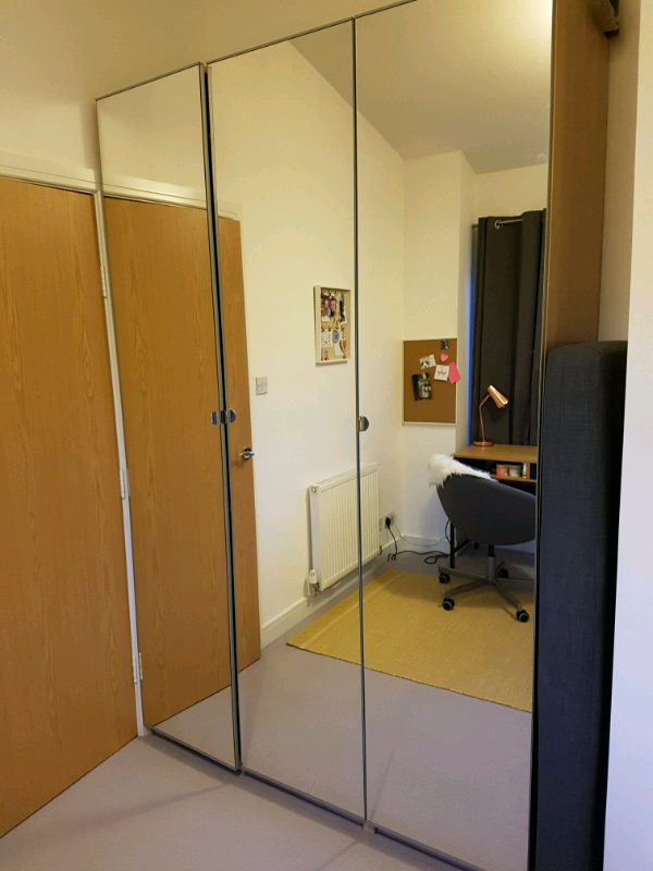 Ikea Pax Wardrobe With Mirrors In Craiglockhart Edinburgh