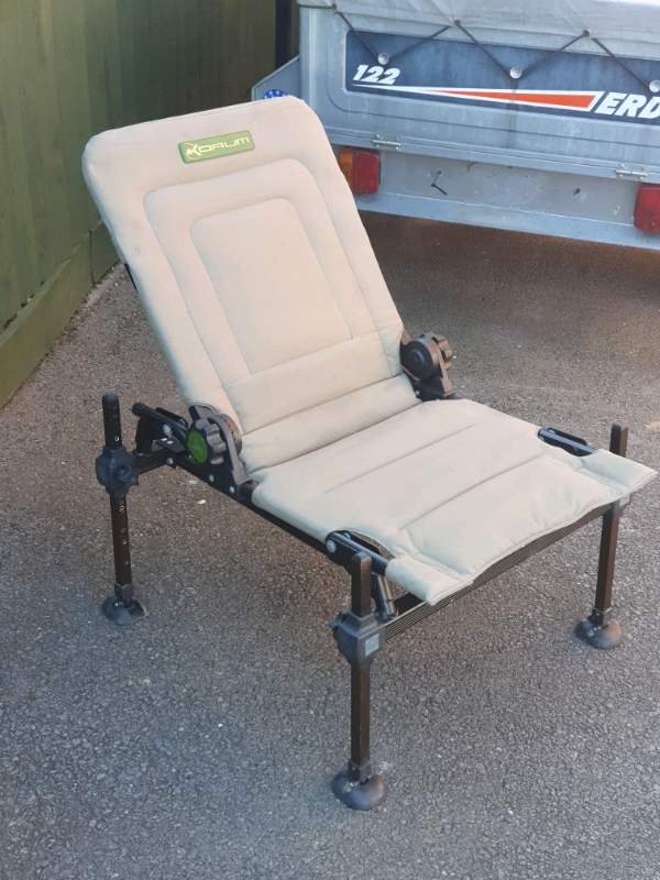 SOLD PENDING COLLECTION Korum Carp Chair/ Fishing Seat in Leicester
