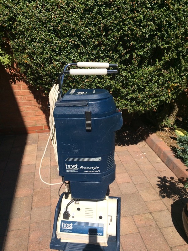Professional Host Carpet Cleaning Machine and Accessories in