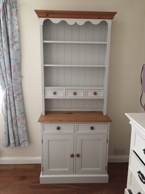 Dresser unit painted in Farrow and Ball Ammonite paint in Yarm